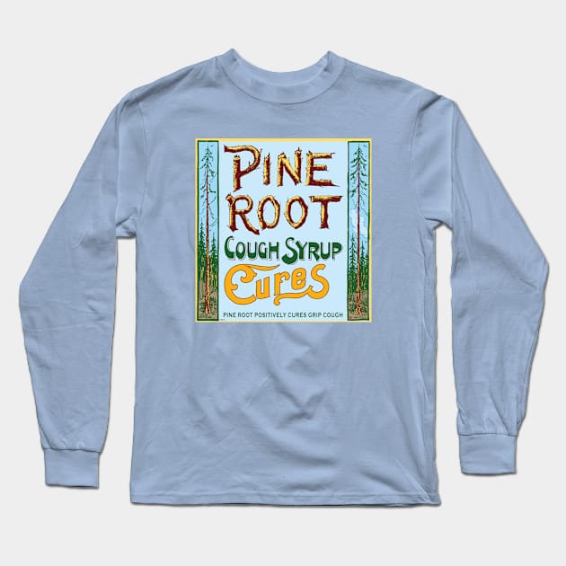 Pine Root Cure Long Sleeve T-Shirt by BlobTop